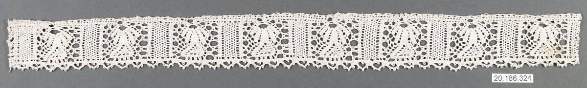 Edging, Bobbin lace, Italian, Abruzzi