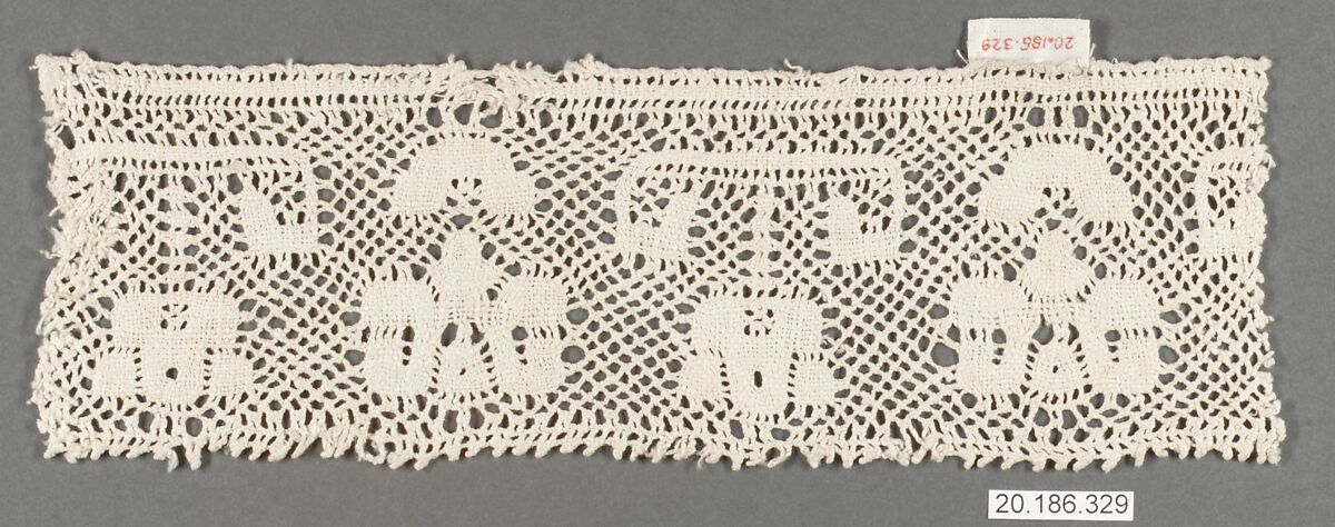 Edging, Bobbin lace, Italian, Abruzzi