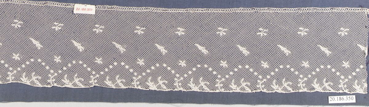 Edging, Bobbin lace, French or Flemish 