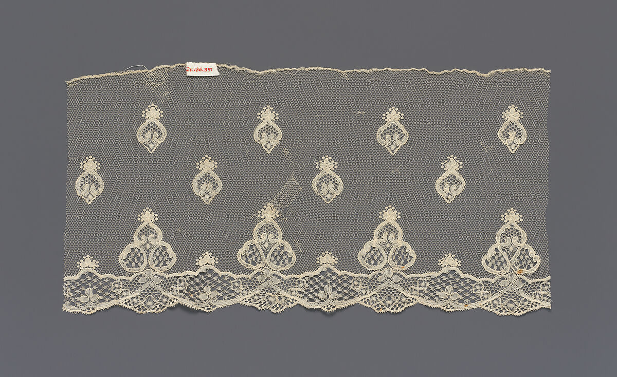 Edging, Bobbin lace, British, Buckinghamshire