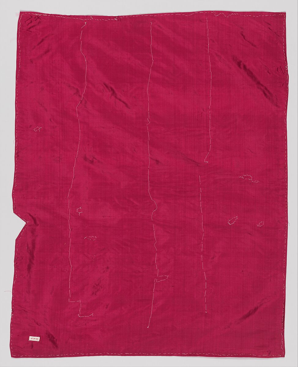 Fragment, Embroidered net, Italian