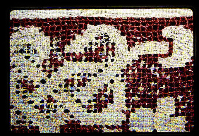 Border, Drawnwork, Italian