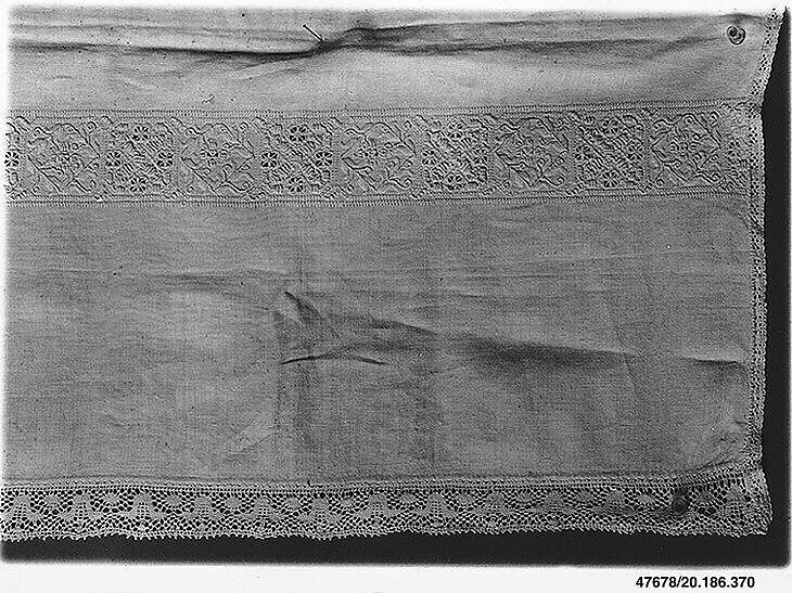 Altar cloth | Italian, Abruzzi | The Metropolitan Museum of Art