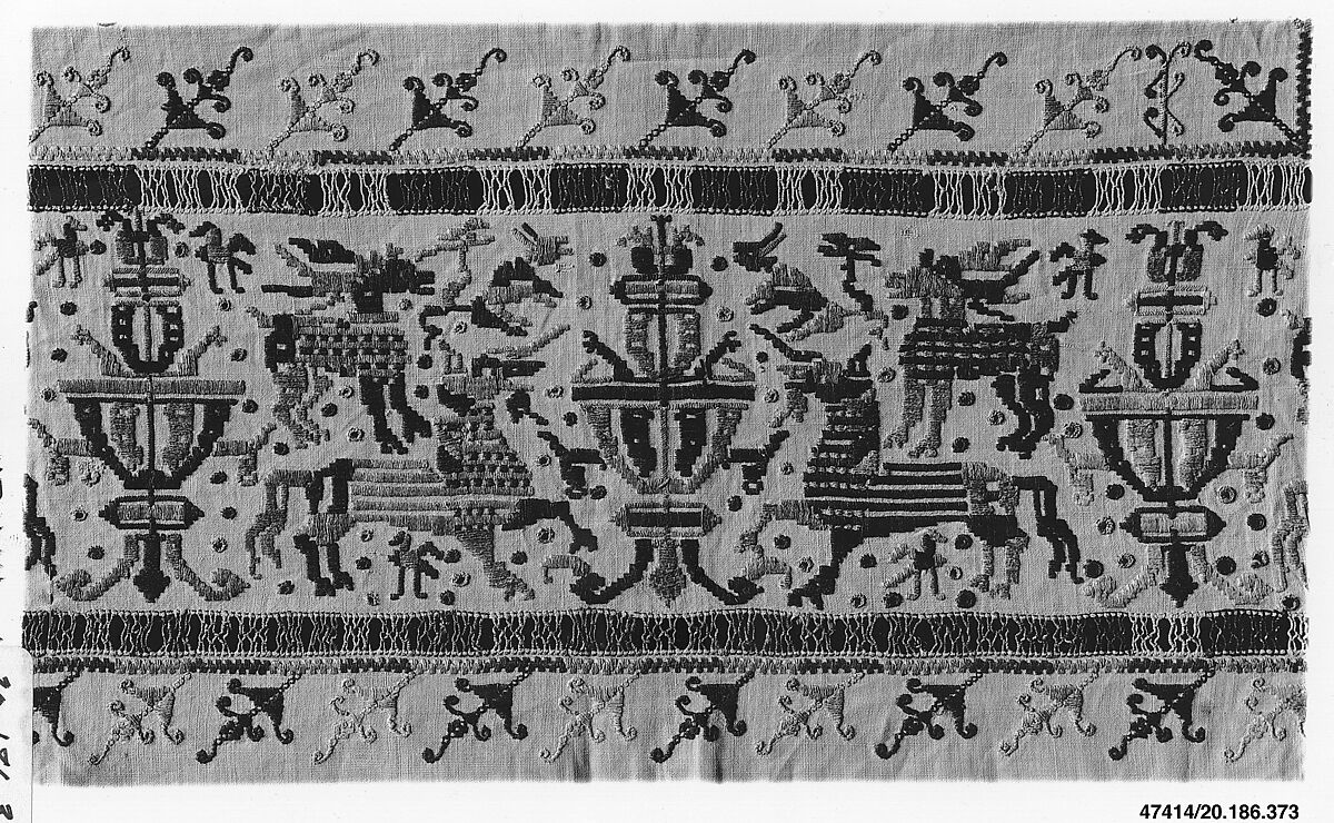 Altar cloth, Linen, Italian, possibly Sicily 