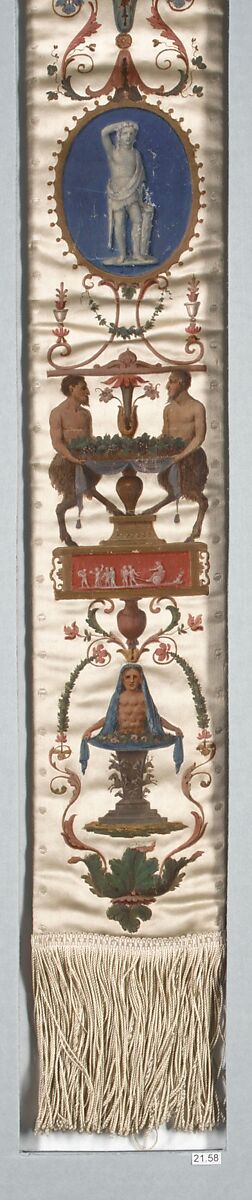 Bellpull, Silk, French