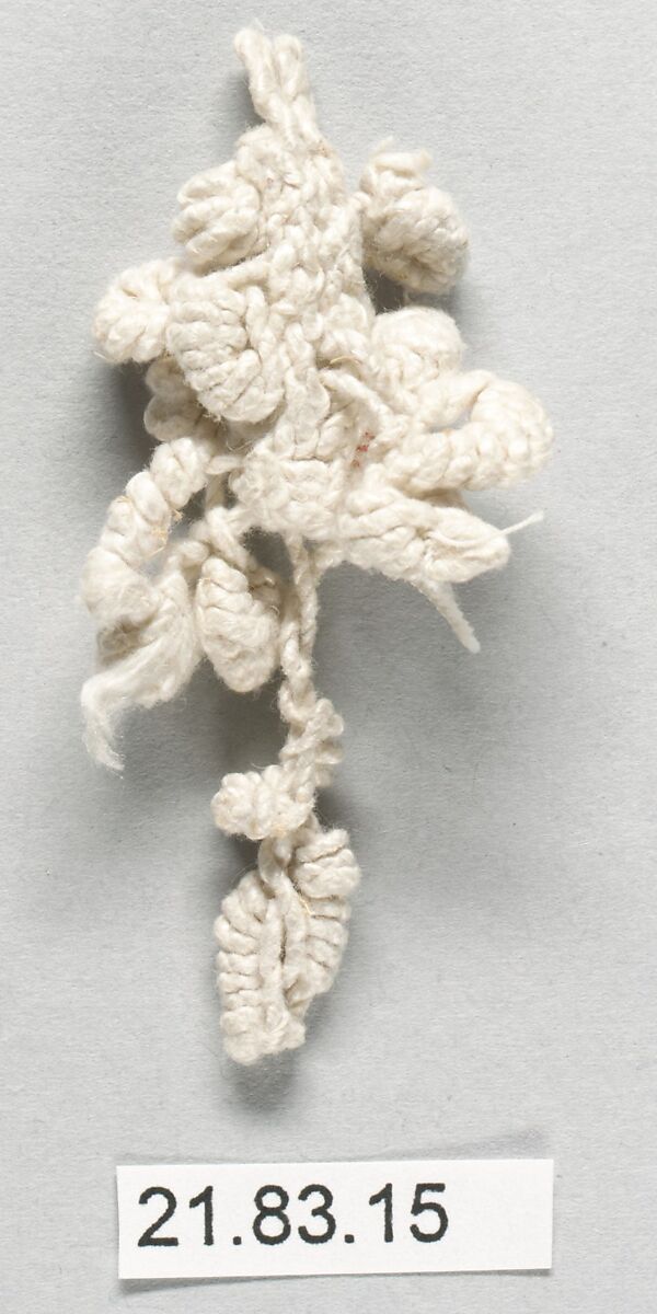 Pair of tassels, Linen, Italian 