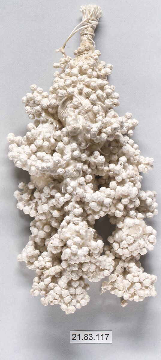 Pair of tassels, Linen, Italian