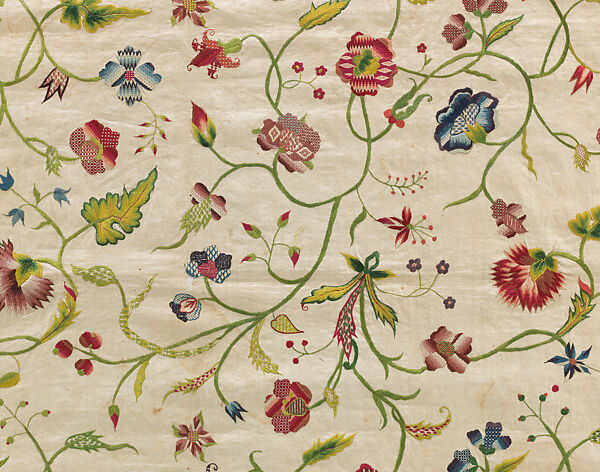 Piece, possibly Royal School of Needlework, Linen, British, London