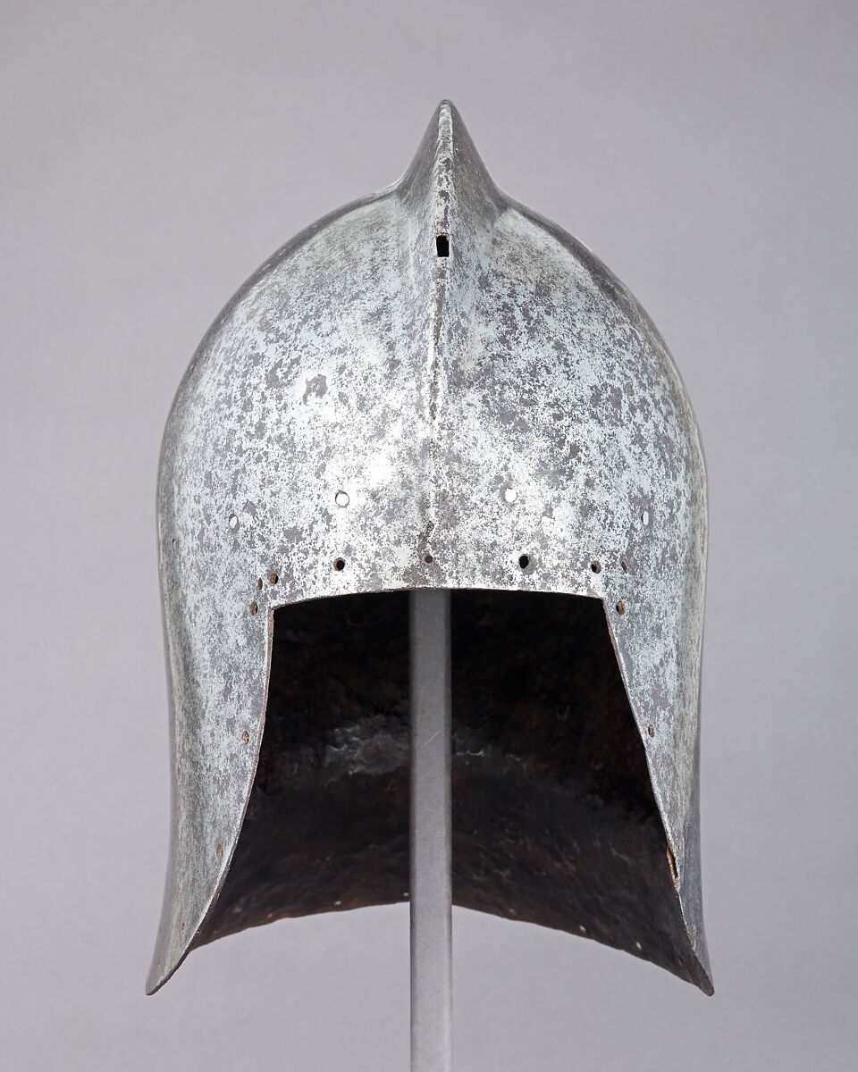 Sallet, Attributed to Pietro Giacomo da Castello (Italian, documented 1485–1525), Steel, Italian
