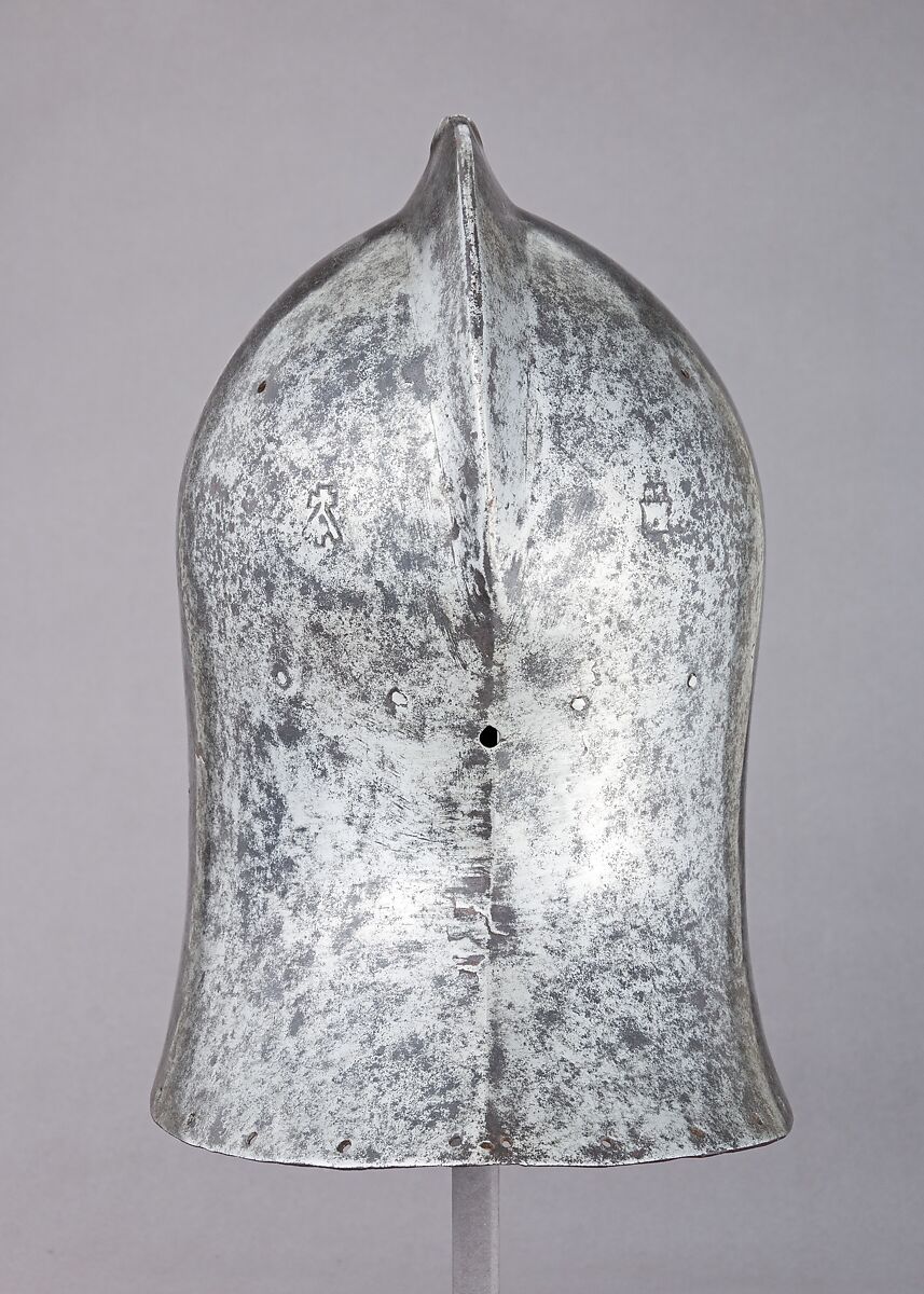 Sallet, Attributed to Pietro Giacomo da Castello (Italian, documented 1485–1525), Steel, Italian