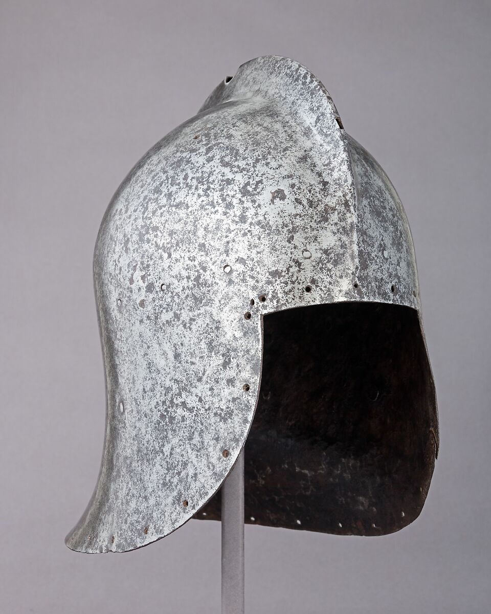 Sallet, Attributed to Pietro Giacomo da Castello (Italian, documented 1485–1525), Steel, Italian 