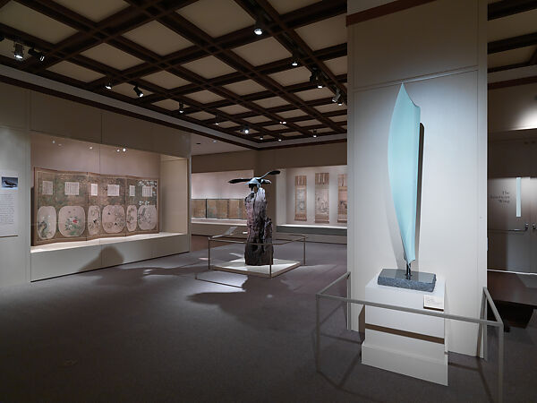 Eagle with Outstreched Wings, Attributed to Suzuki Chōkichi (Japanese, 1848–1919), Iron, pigment, shakudo, shibuichi, wood, Japanese