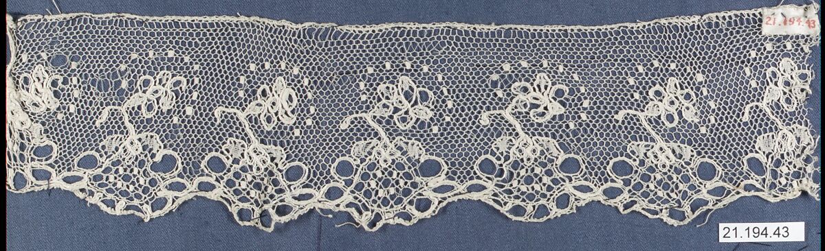 Piece, Bobbin lace, Hungarian
