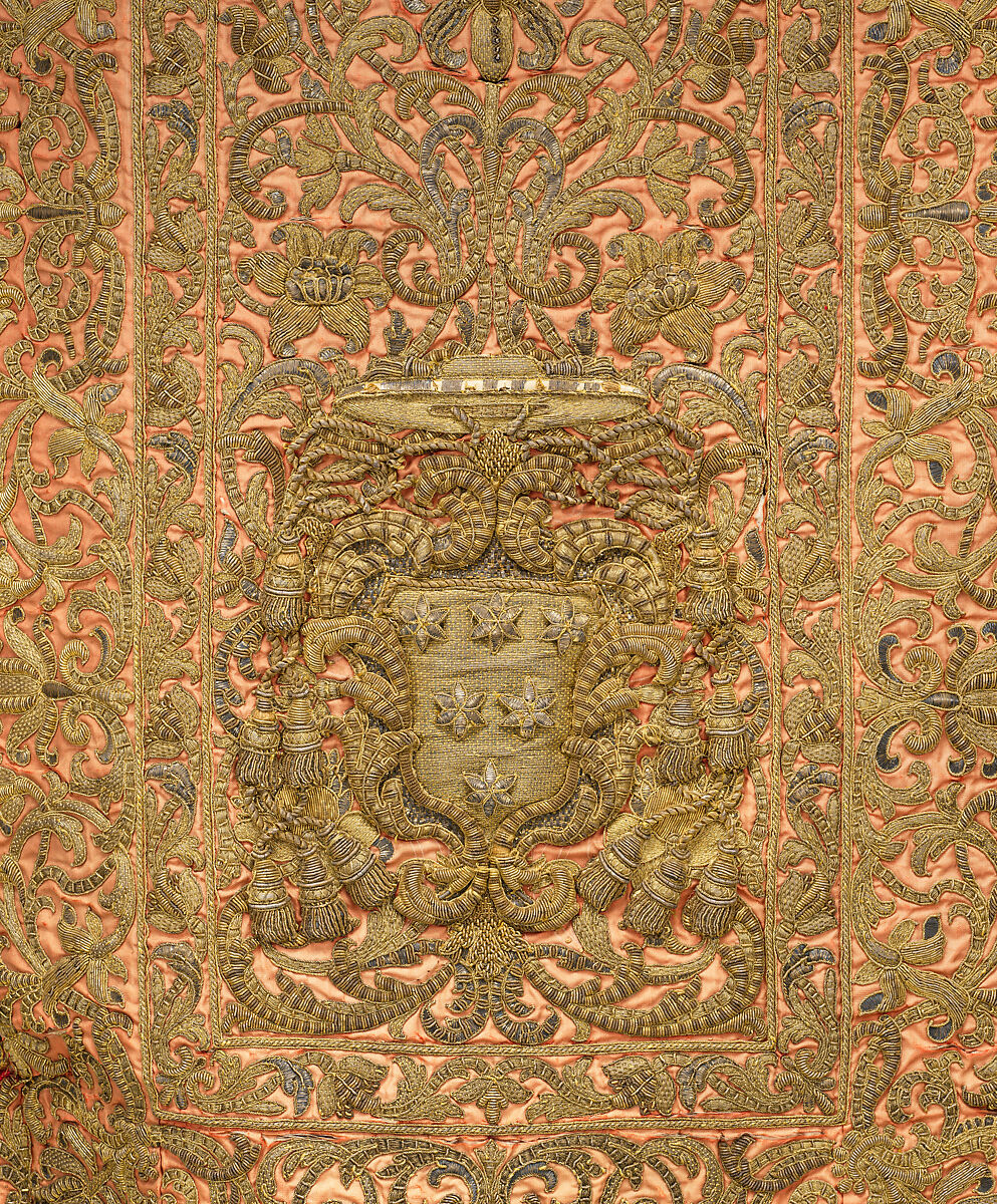 Chasuble, Silk and metal thread, Italian, Sicily