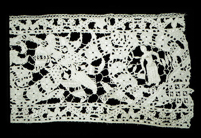 Italian Lace Band - 16th Century Cutwork