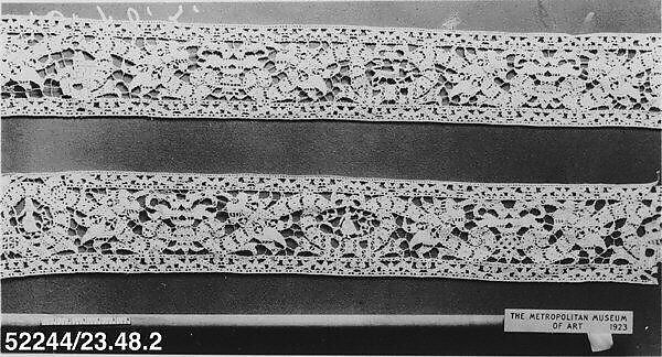 Band, Cutwork, Italian