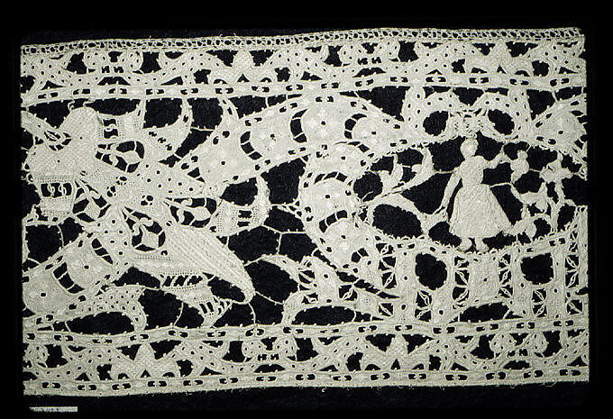 Band, Cutwork, Italian