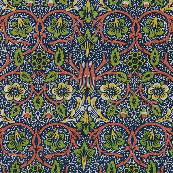 Borage, Merton Abbey Tapestry Works (British, founded 1881), Cotton, British