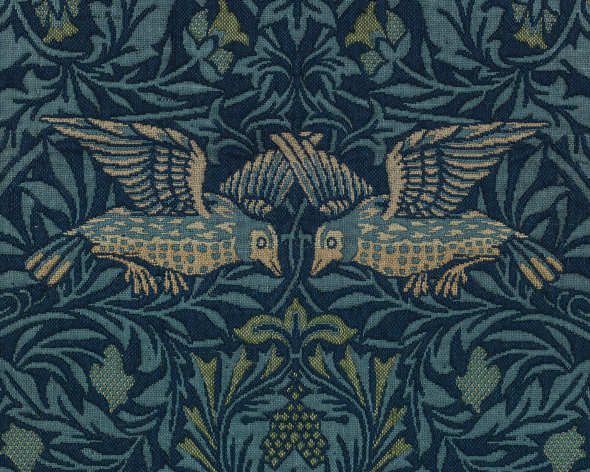 Bird, Designed by William Morris (British, Walthamstow, London 1834–1896 Hammersmith, London), Wool, British, Merton Abbey, Surrey