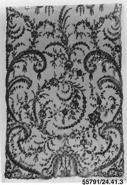 Scarf | French, Chantilly | The Metropolitan Museum of Art