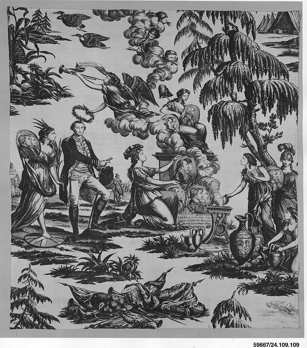 The Altar of Liberty, Cotton, British