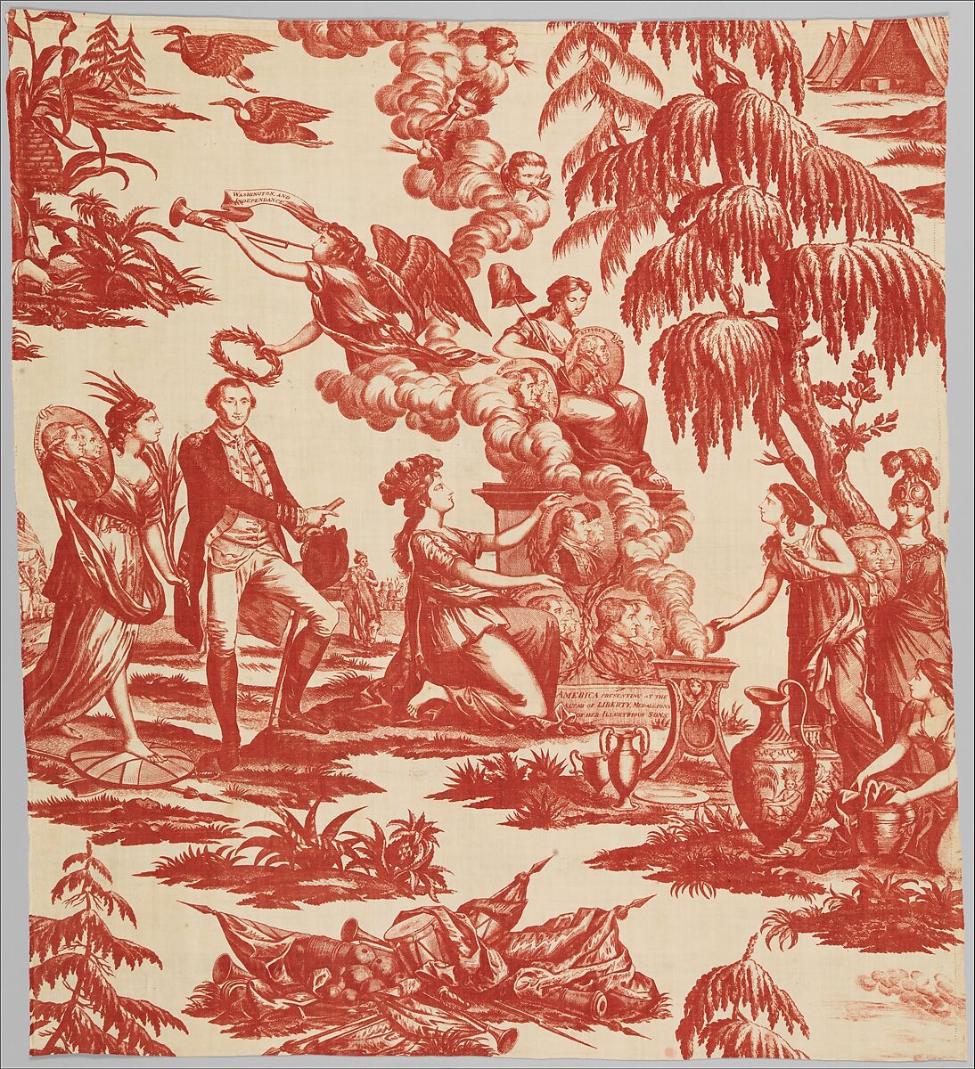 The Altar of Liberty, Cotton, British 