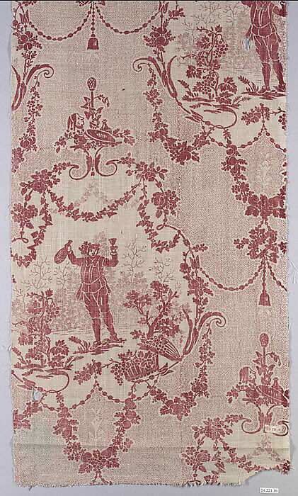 Piece, Oberkampf Manufactory (French, active 1760–1843), Linen, French, Jouy-en-Josas 