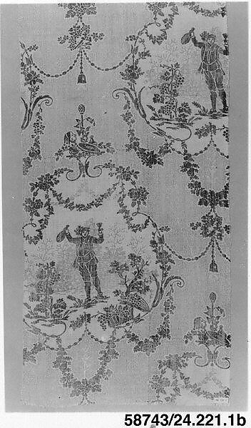 Piece, Oberkampf Manufactory (French, active 1760–1843), Linen, French, Jouy-en-Josas