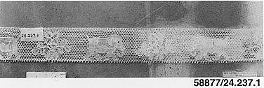 Strip, Machine made lace, French