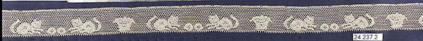 Strip, Machine made lace, French 