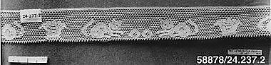 Strip, Machine made lace, French