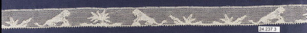 Strip, Machine made lace, French 