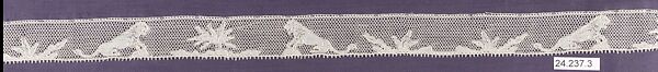 Strip, Machine made lace, French