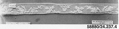Strip, Machine made lace, French