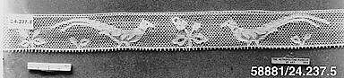 Strip, Machine made lace, French