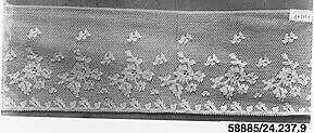 Strip, Machine made lace, French