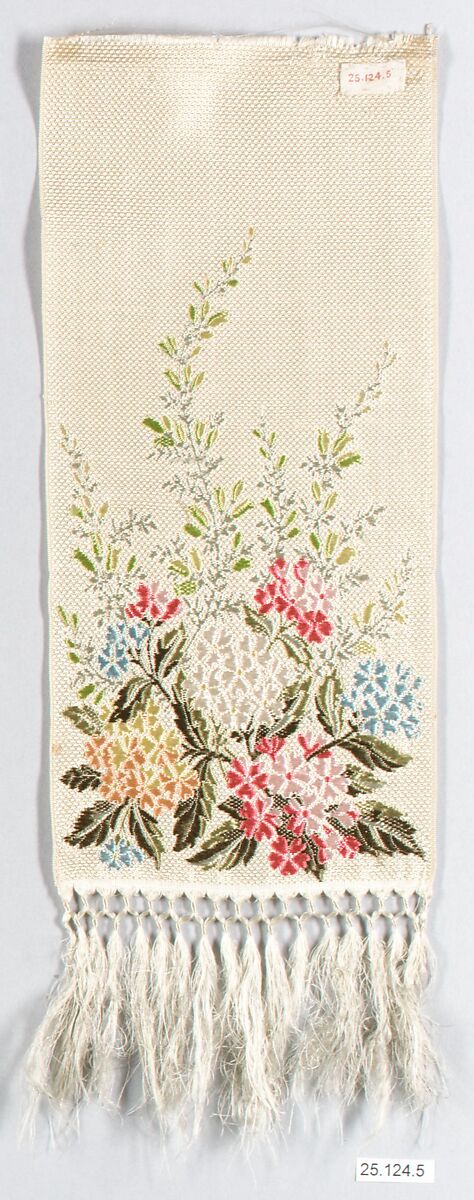 Woman's necktie, Silk, French 