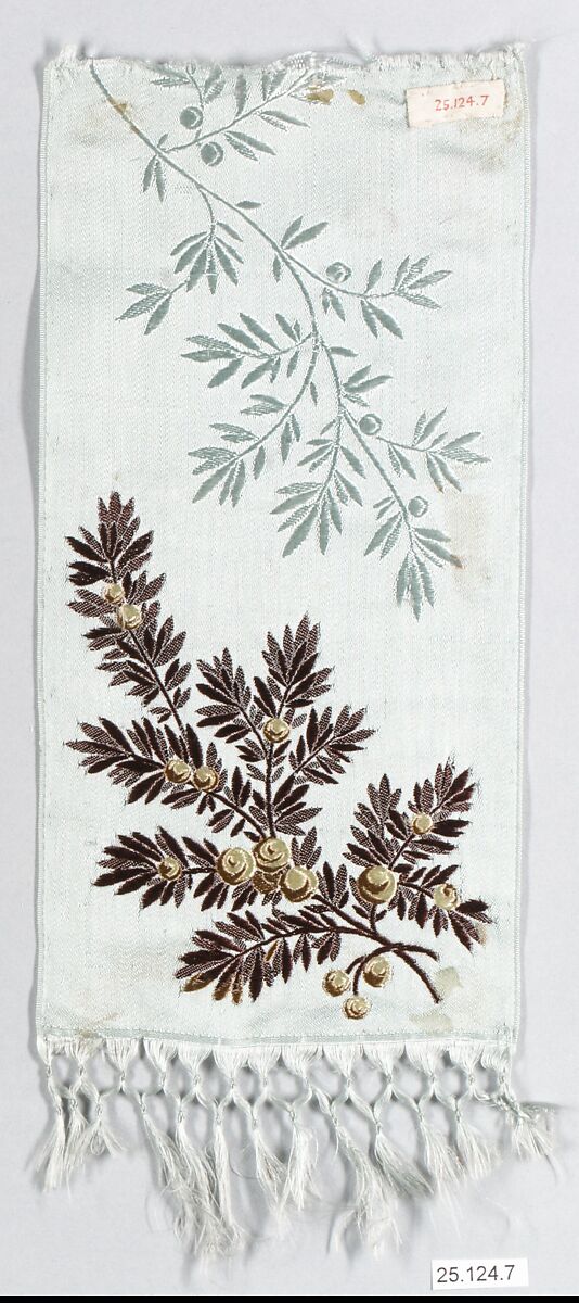 Woman's necktie, Silk, French 