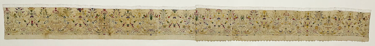 Dress border, Linen, Greek Islands, Crete