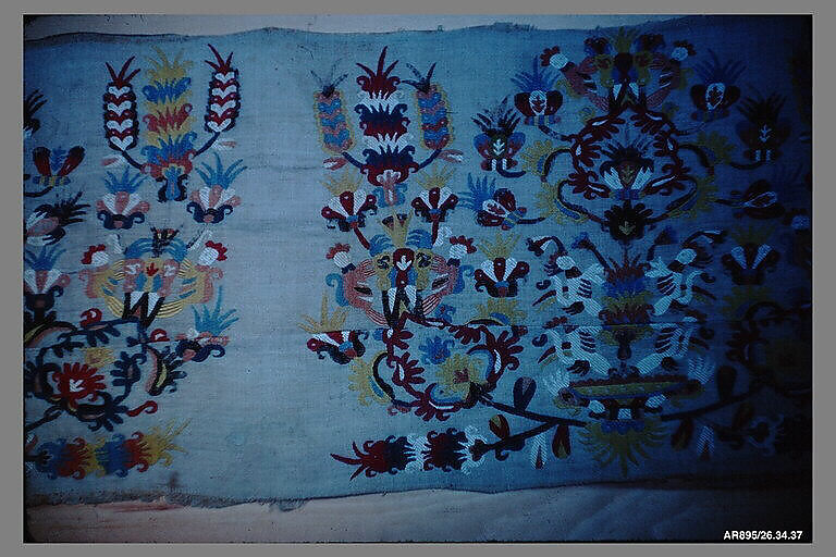 Fragment, Silk on linen, Greek Islands, Cyclades, Paros