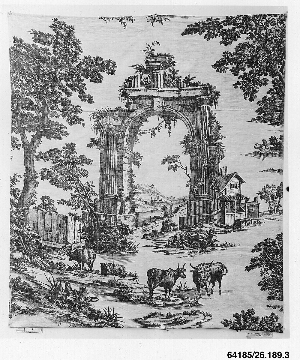 Pictorial print, Engraved by Henry Roberts (British, before 1710–after 1790), Linen and cotton, British