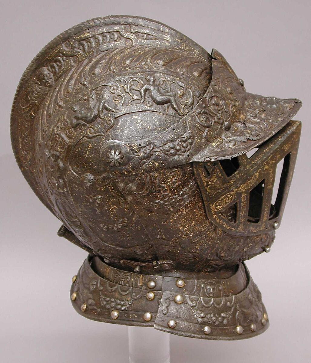 Armor of the Dukes of Alba, Lucio Piccinino (Italian, Milan, active ca. 1575–90), Steel, gold, silver, Italian, Milan