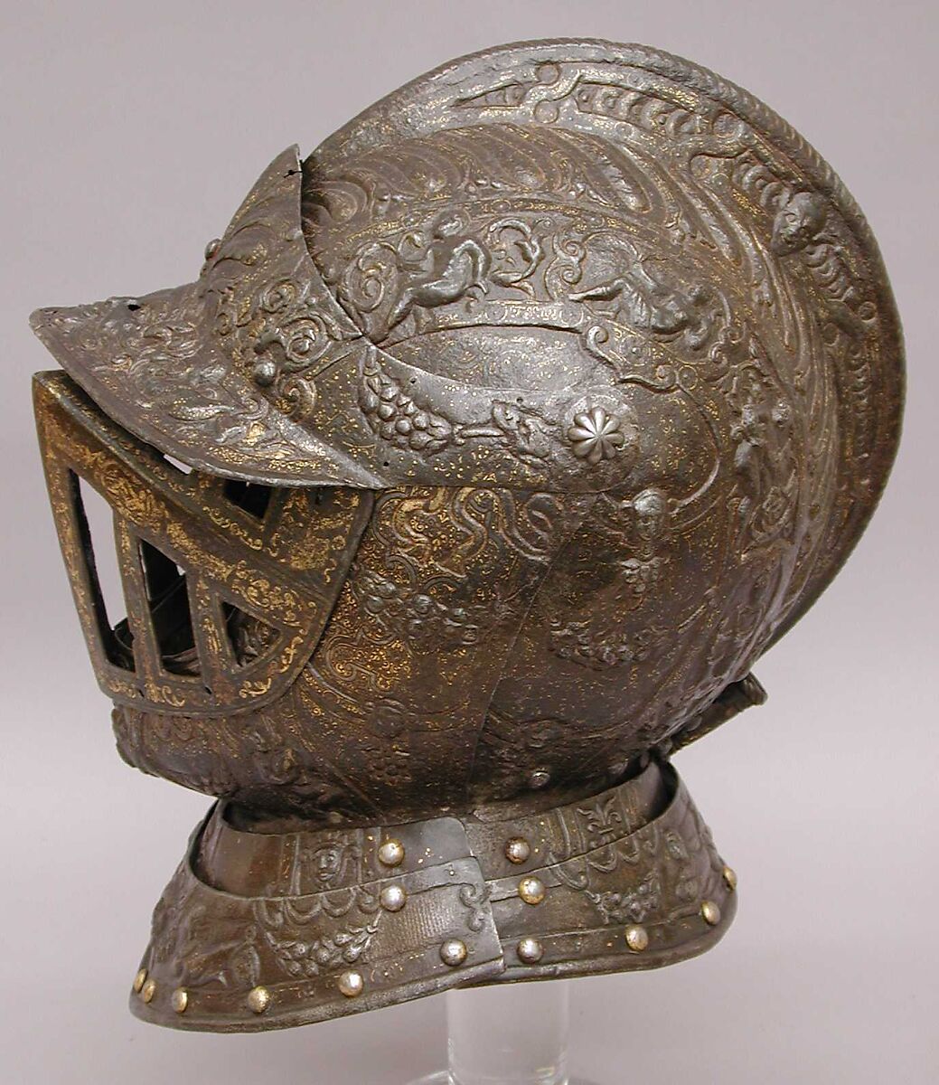 Armor of the Dukes of Alba, Lucio Piccinino (Italian, Milan, active ca. 1575–90), Steel, gold, silver, Italian, Milan