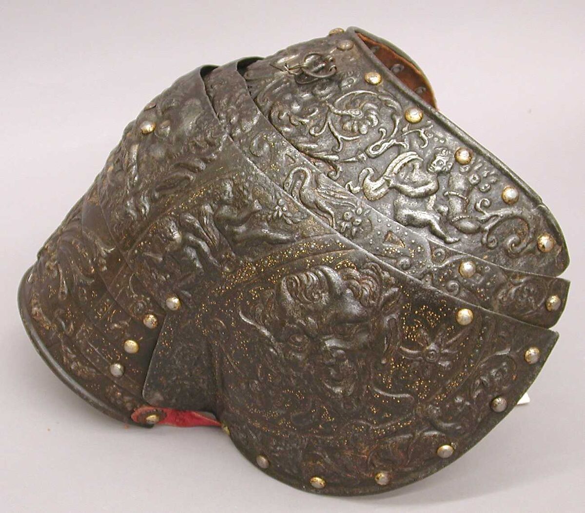 Armor of the Dukes of Alba, Lucio Piccinino (Italian, Milan, active ca. 1575–90), Steel, gold, silver, Italian, Milan