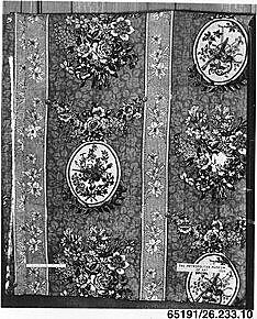 Hanging, Probably made at Perrenod, Cotton, French, Melun