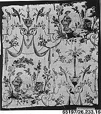 Pictorial print, Oberkampf Manufactory (French, active 1760–1843), Cotton, French, Jouy-en-Josas 