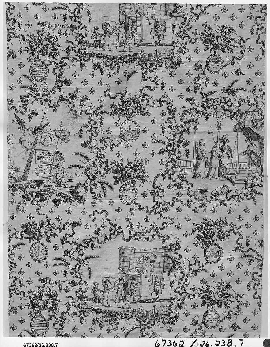 The Fall of the Bastille, Cotton, British