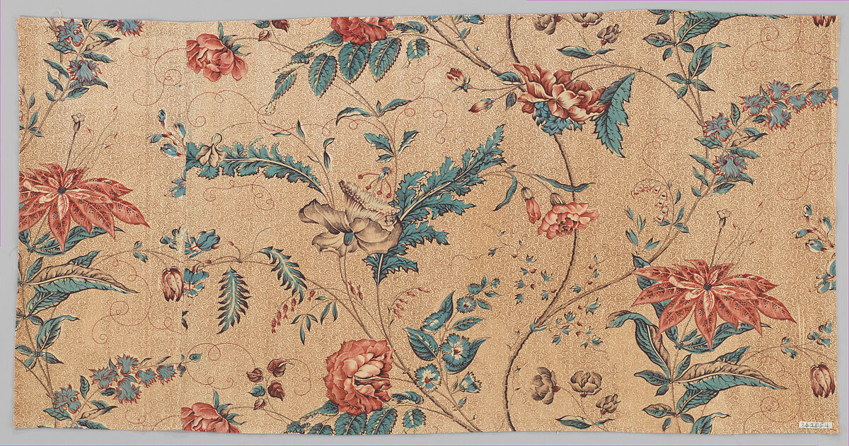 Piece, Bannister Hall (British, founded ca. 1798), Cotton, British, Preston 