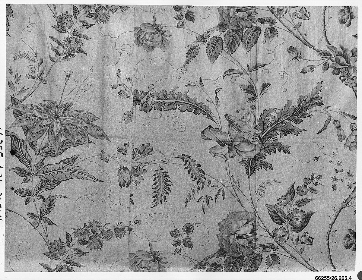 Piece, Bannister Hall (British, founded ca. 1798), Cotton, British, Preston