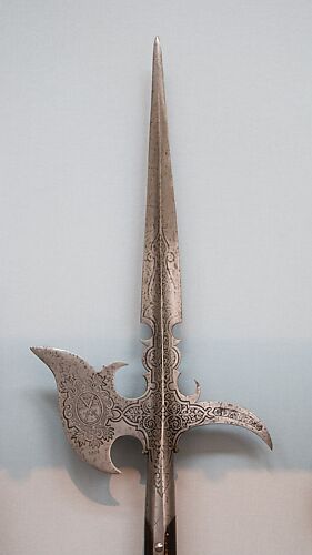 Halberd of Christian II of Saxony (reigned 1601–11)